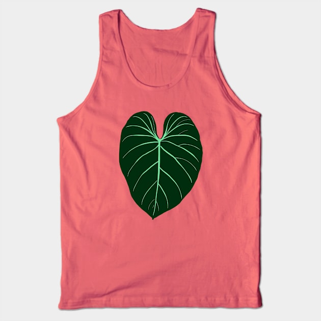 Philodendron gloriosum Tank Top by thenordicjungle